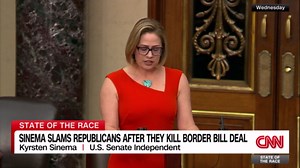Sinema: Senate "not interested in being a serious body"