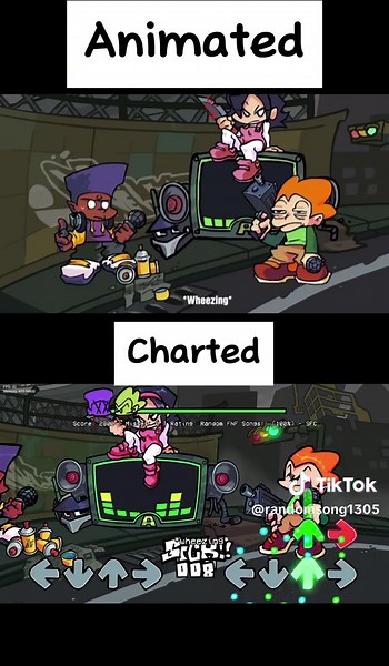 2-Hot Freestyle (Reup) - Mod Chart vs. Animation | FNF