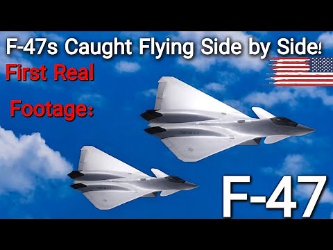 F-47 EXPOSED: First Ever Footage Flying Over California!
