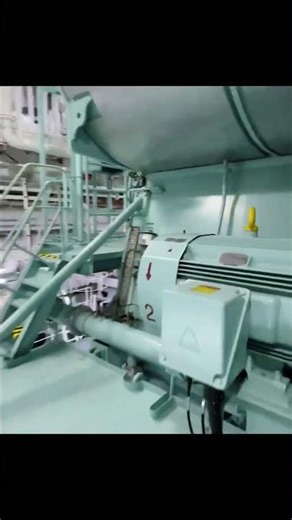"Heart of the Ship: Engine Room Adventure Revealed 🚢" #shipping #marinelife #automobile #tech #trend