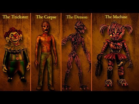 The Web of Cogs & Oil - All Jumpscares / Extras / Full Walkthrough