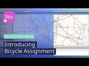 Introducing Bicycle Assignment | PTV Visum 2022 | Release Highlights