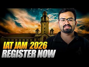 Your Second Chance to Enter IIT. (IIT JAM 2026 Guide)