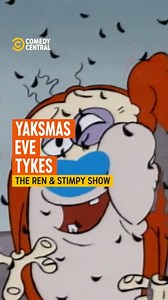 Wishing you all a beautiful soot-filled Yaksmas Eve 🖤💨🫶 #RenandStimpy #TheRenAndStimpyShow #Yaksmas #ChristmasEve | Comedy Central UK