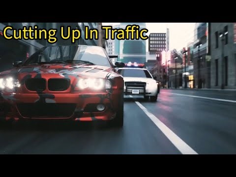 cutting up in traffic ( insane cuts )