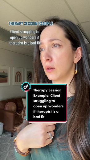 Therapy Session Example: Client Struggling to Open Up