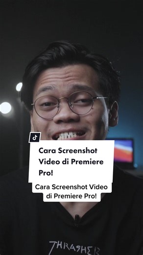 Cara Screenshot Video di Premiere Pro! #howto #tutorial #premierepro #tips #tricks #videoediting #fyp
