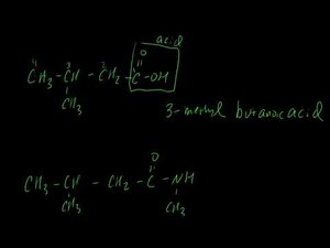 Week 4 - Organic Naming