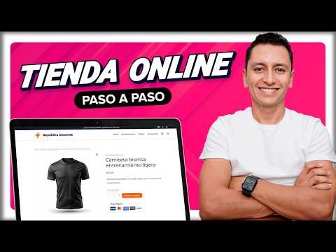 Cómo Hacer Una Tienda Online 2026 | Crear Página Web Para Vender Productos Paso a Paso