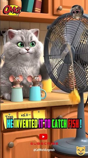 This DIY Cat Trap… Was Built by the Cat! 😼🔧