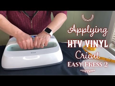 How To Apply Heat Transfer Vinyl - Cricut Explore Air 2 - Easypress 2