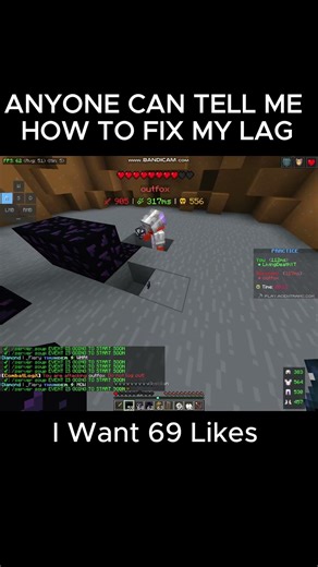 Why Is My Crystal PvP So Laggy? 😭 (Help!) #minecraft #crystalspvp #shorts #sehar