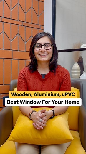 Ekta Makadia on Instagram: "🪟Comment “Windows” for a full guide in your DM! Wooden, Aluminium, or uPVC – Best Window for your home? 🏡 ✨ Wooden Windows: Elegant look, but high maintenance! 🌳 Perfect for classic home elevations. 👌 🔧 Aluminium Windows: Strong, durable, and sleek. 🛠️ Beware of corrosion in coastal areas! 🌊 🛡️ uPVC Windows: Low maintenance and great for soundproofing! 🎶 Ideal for road-side homes & coastal areas. 🚗 💡Pro Tip: Choose according to your home’s theme, location, 