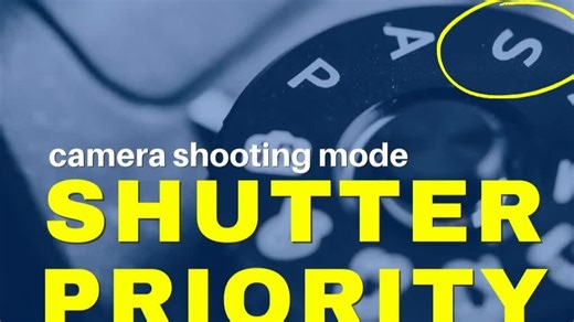 22-摄影基础入门：什么是快门优先模式