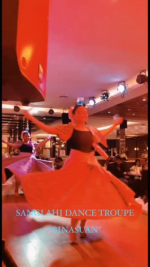 The Binasuan is a Filipino folk dance originating from Bayambang, Pangasinan. It is known for its unique and challenging movements where dancers balance glasses filled with liquid (traditionally rice wine or water) on their heads and hands while performing various steps. The word "binasuan" itself means "with the use of drinking glasses," highlighting the central element of the dance. Throwback to the dazzling Binasuan performance by the Sanglahi Dance Troupe a stunning display of balance, grace