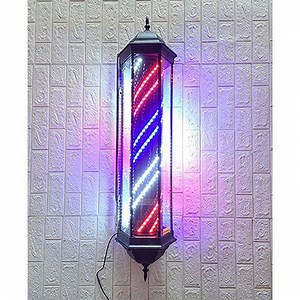 [Hot Item] Large Size Rotating LED Light Beauty Sign Barber Shop Pole