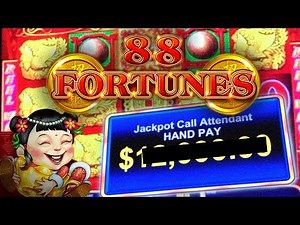 $88 A SPIN! ★ HIGH LIMIT JACKPOT HANDPAY! ★ 88 FORTUNES ➜ LINE HIT & BONUSES