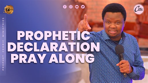30K views · 5K reactions | Prophetic Declaration| Pray Along “The Lord has given me the power to talk to your problem.’’ #Prophet_Cedric As you pray along with the man of God, believe it! Confess it! And it shall be in Jesus’ name. | Prophet Cedric Ministries | Facebook