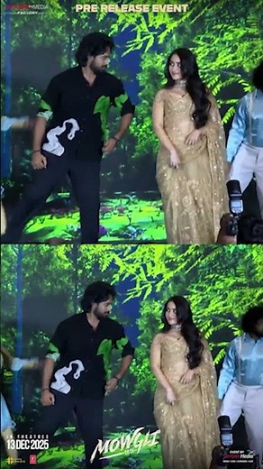 Roshan & Sakkshi Dance Performance | Mowgli Pre Release Event | Bandi Saroj | Sandeep Raj