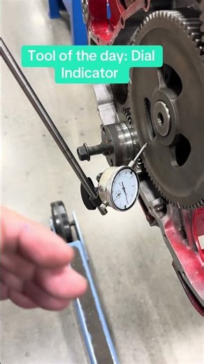 Tool of the day: dial indicator #diesel #dieselengine #tools