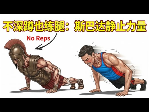 【中配】这5个等长练习比举重更有效：快速提升核心与爆发力 - Fit & Curious