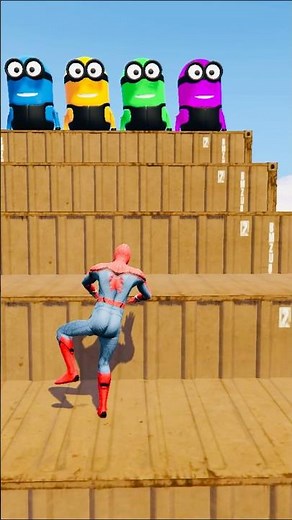 GTA 5 Epic Water Ragdolls Spiderman Jump/Fails Ep 1591 #shorts