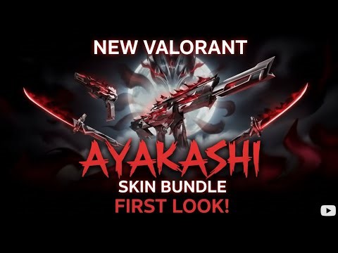 VALORANT New "Ayakashi" Skin Bundle In Game Showcase
