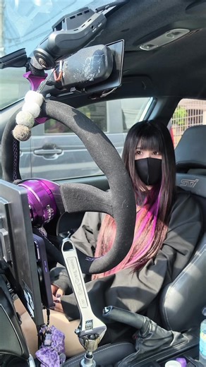 NEWカメラで撮影📸 #wrx #四駆女子 #mt女子 | car girl