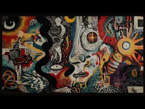 9 Hours of London City Ambience | "Midnight Collage" Surreal Abstract Art Low Traffic Hum