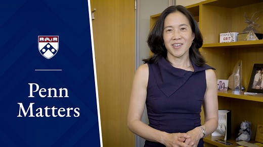 Angela Duckworth of Penn Arts & Sciences, The Wharton School, and Behavior Change for Good Initiative studies how grit, self-control, and behavior change can predict individual success and help people reach their potential, through goal setting, getting in touch with what they really care about, and seeking support from colleagues and mentors. Why does she pursue this work at Penn? “Because Penn, more than any university I know, cares about impact, cares about true scientific research at the hig
