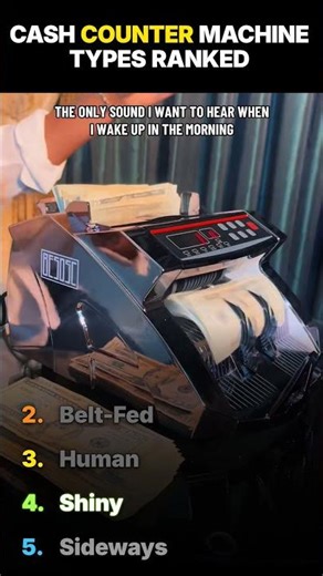 Cash Counter Machine Types Ranked
