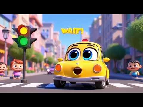 Red Light, Yellow Light,GreenLight nursery rhyme | ‪@CoComelon‬|‪@ChuChuTV‬ |‪@NuNuTVNurseryRhymes‬