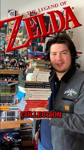 Every Zelda Game I Own