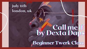 Call Me If by Dexta Daps | Beginner Dancehall Class Learn to Twerk, Hugh Cubitt Centre, London, 6 July 2022