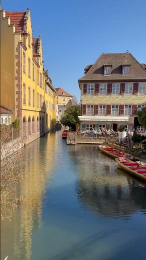 Colmar France: Walking in Colmar - A Peaceful 4K Tour of Petite Venise