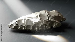 Ancient stone tool in spotlight showcases human history and early toolmaking process