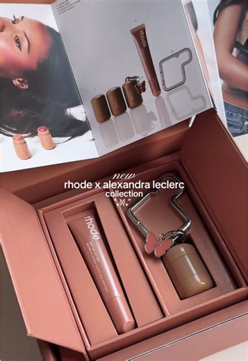 new rhode x alexandra leclerc = perfection ˚˖𐦍˖˚ @rhode skin swatches and comparisons to comeee