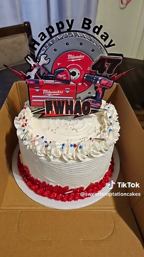 Milwaukee Tools Cake - A Creative Dessert Idea