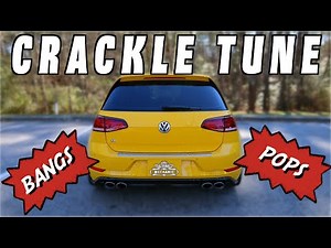 Stage 2 Crackle Tune vs No Crackle Tune ~ Golf R