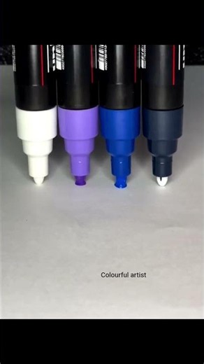 Activating acrylic marker 🙂#viral #shorts #reels #asmr #art #artist #satisfying #painting