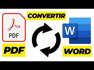 Cómo convertir PDF a Word | sin programas