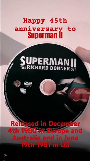 Superman 2 1980-1981 45th anniversary
