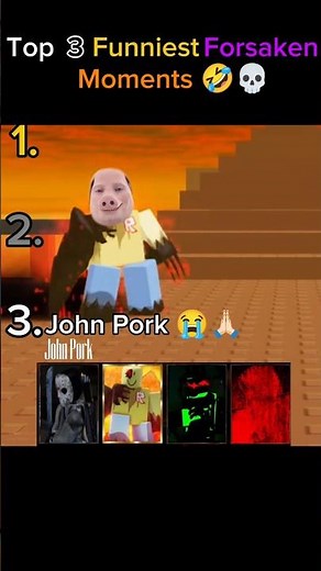 FUNNIEST MOMENTS🤣💀| Top 3 Funniest Forsaken Moments (Part 48)