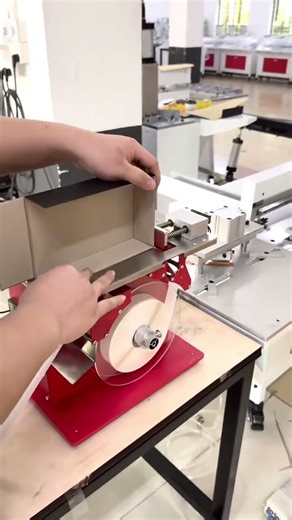 Simple Gift Rigid Box V Grooving 4 corner remove, box corner pasting machine for packaging workshop