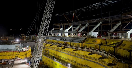 Scotia Place seating bowl taking shape