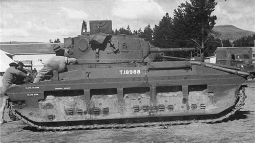 The tank that refused to retire - history of the Matilda II tank