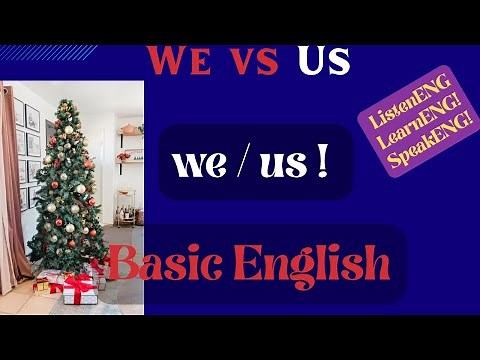 Difference Between We and Us // We or Us ? Confusing Words // Common Errors //