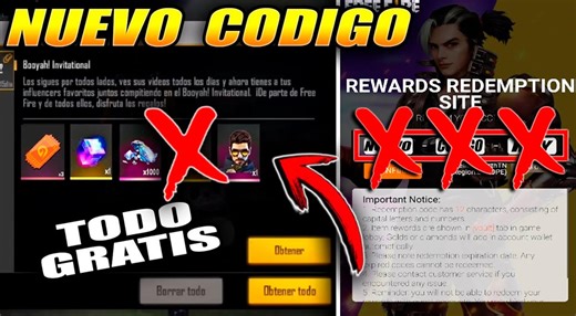 Códigos Free Fire, domingo 23 de noviembre: canjea skins y diamantes totalmente gratis con estas 'llaves'