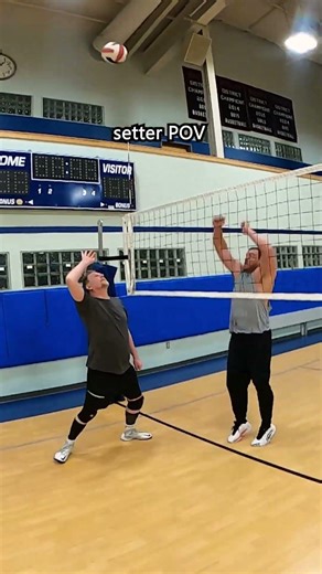 pinky block doesn't work #volleyball #pov