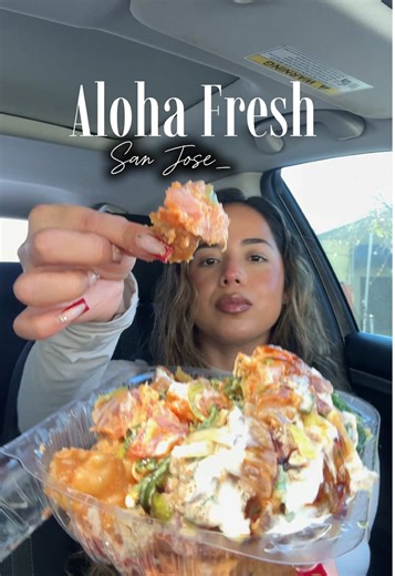 Delicious Poke Nachos from Aloha Fresh, San Jose
